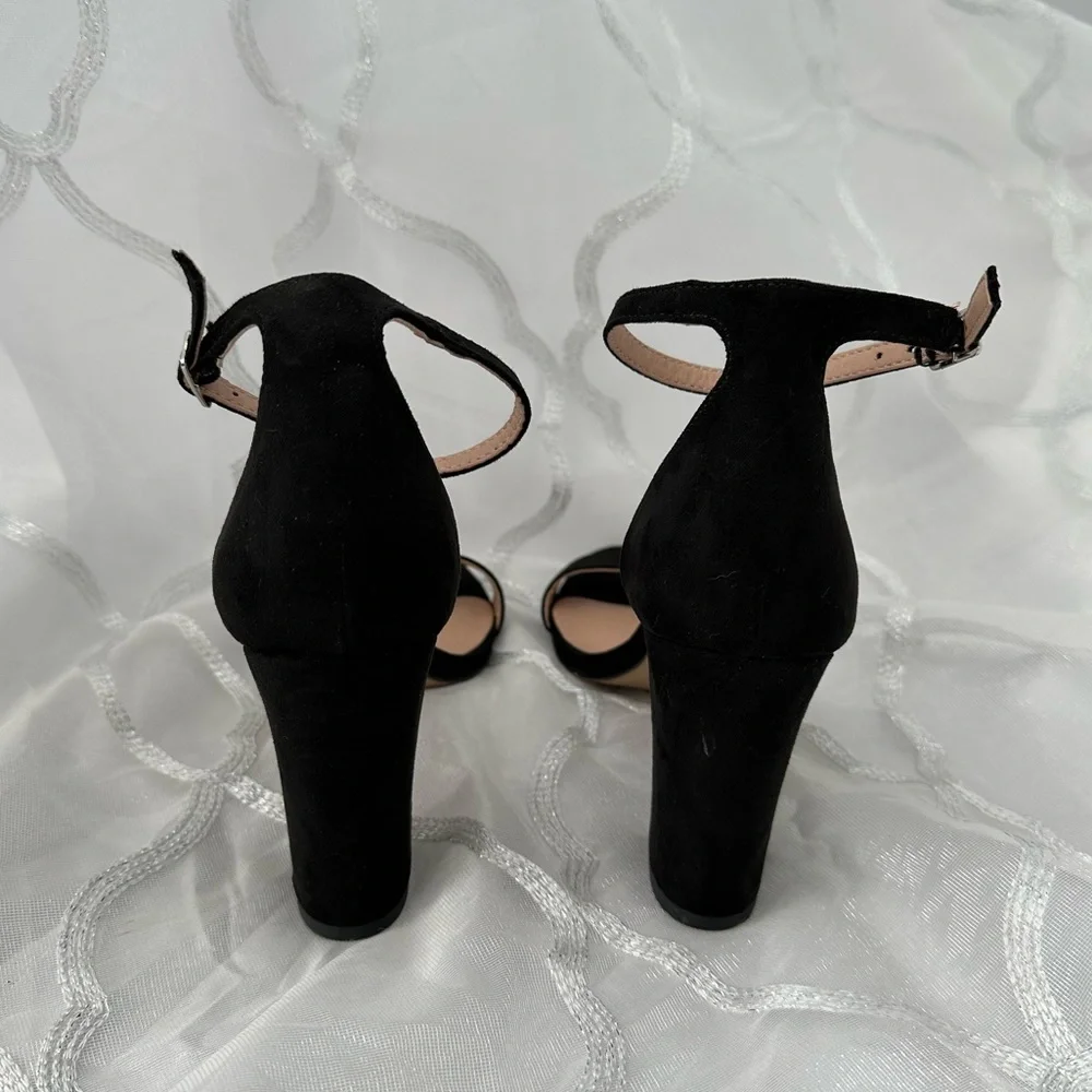 Steven Madden Girl Beella black block heels - Picture 6 of 9